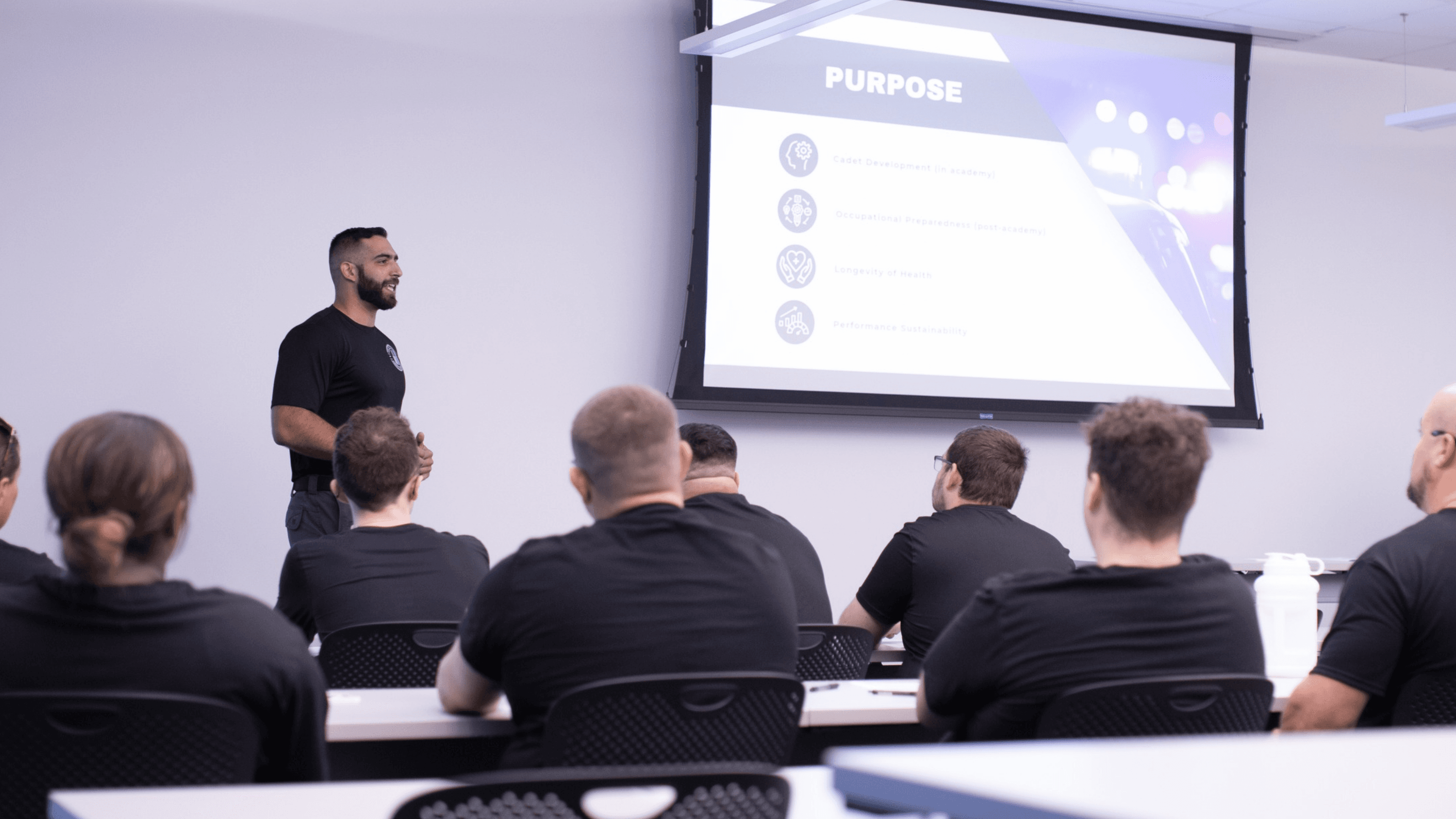 B.P.O.C. Orientation and Recruit Fitness Testing